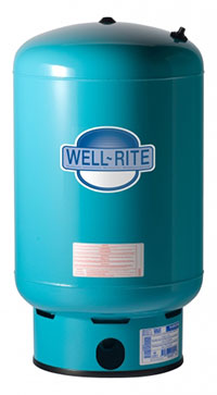 Well-Rite pre-charged well pressure tank by Flexcon